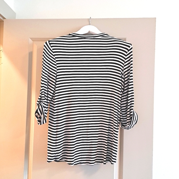 Premise Navy Stripe Top Size Small - Picture 2 of 7
